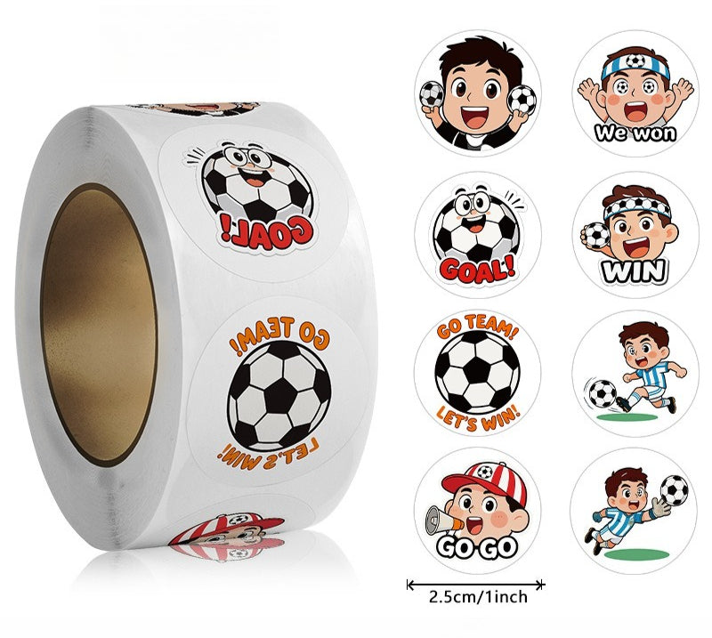 500 Stickers/World Cup football stickers, event football creative DIY stickers