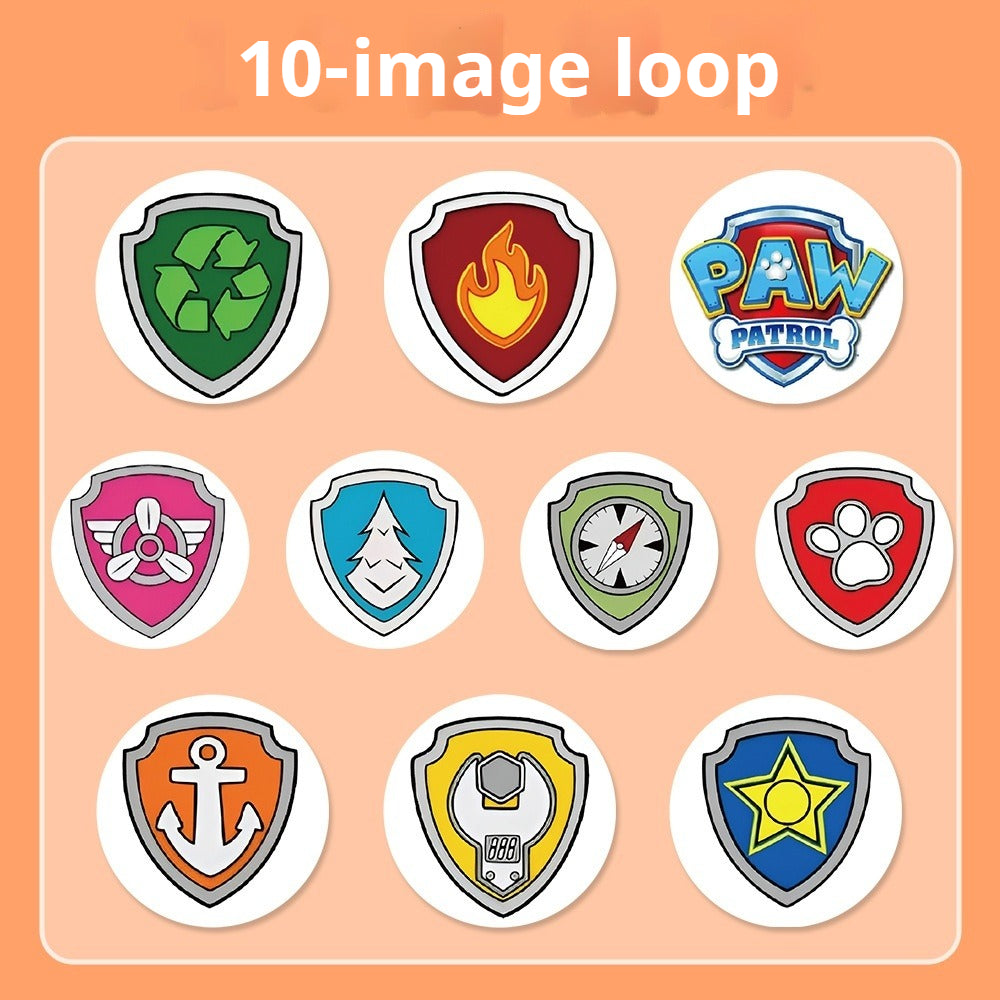 500 Stickers PAW Patrol Roll-up Reward Stickers for Children, DIY Planner Tape, Stationery, Desktop Decorations