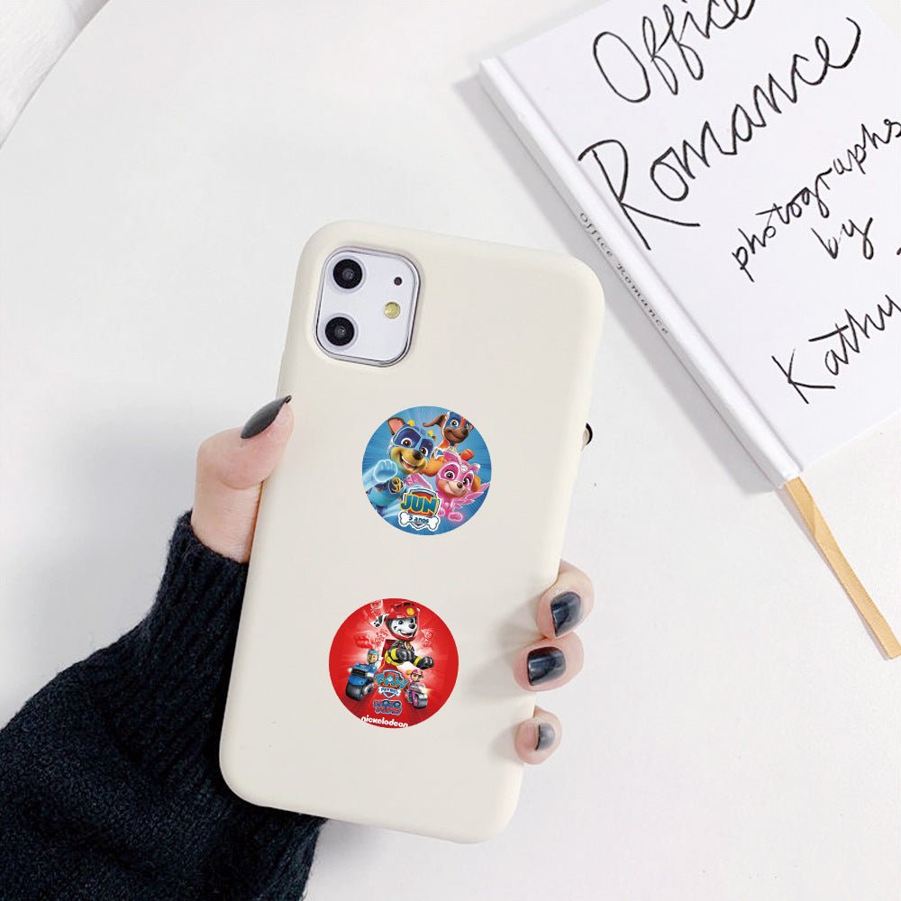 500 Stickers PAW Patrol Roll-up Reward Stickers for Children, DIY Planner Tape, Stationery, Desktop Decorations
