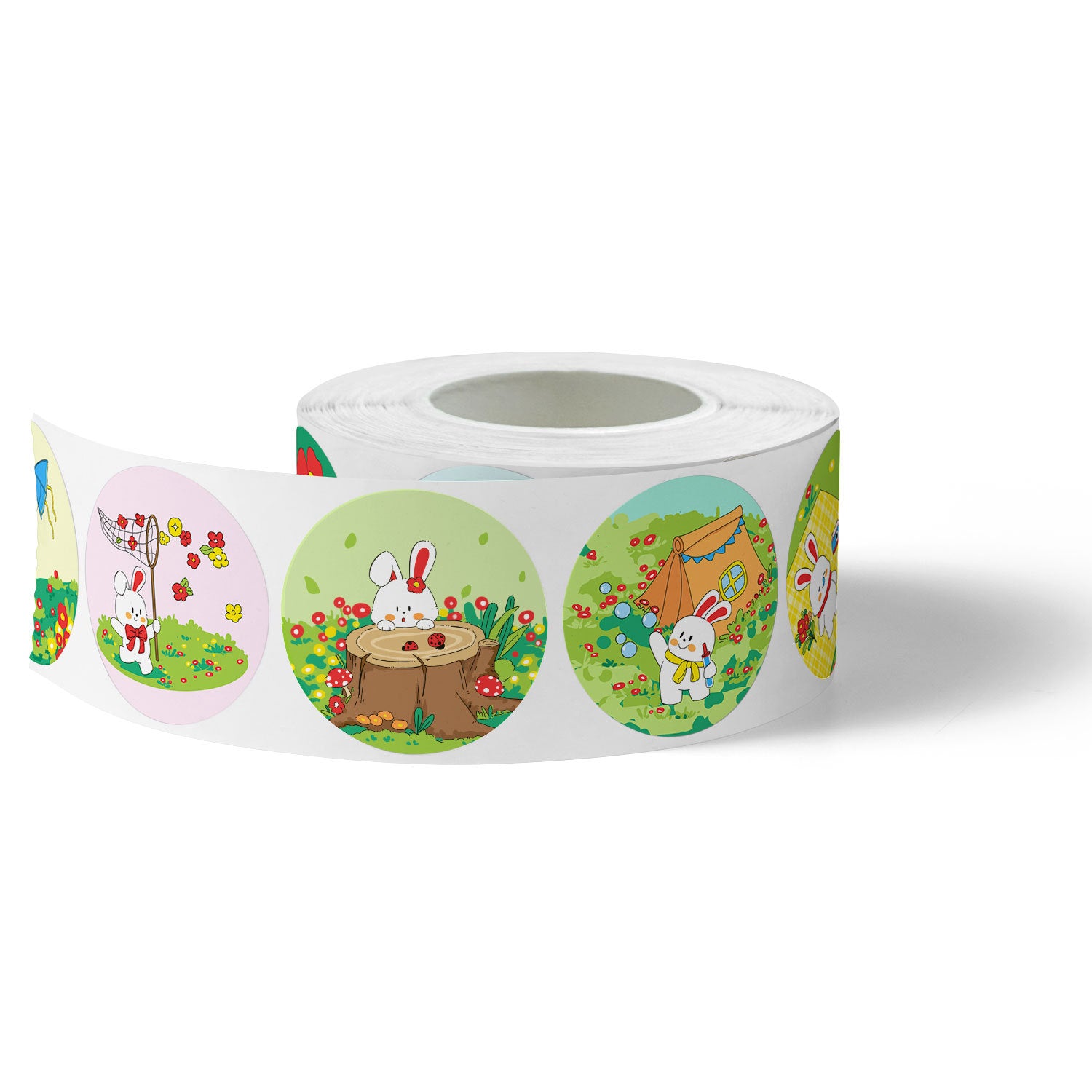 500 Stickers/Spring sticker, small and fresh, gift packaging box sealing sticker