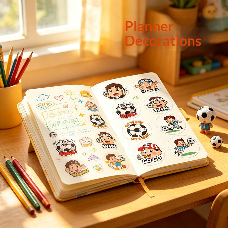 500 Stickers/World Cup football stickers, event football creative DIY stickers