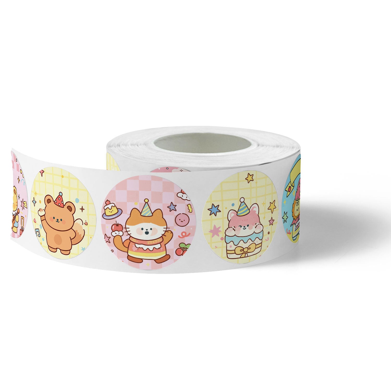 500 Stickers/ Children's cartoon cute stickers, festival DIY decorative sealing stickers
