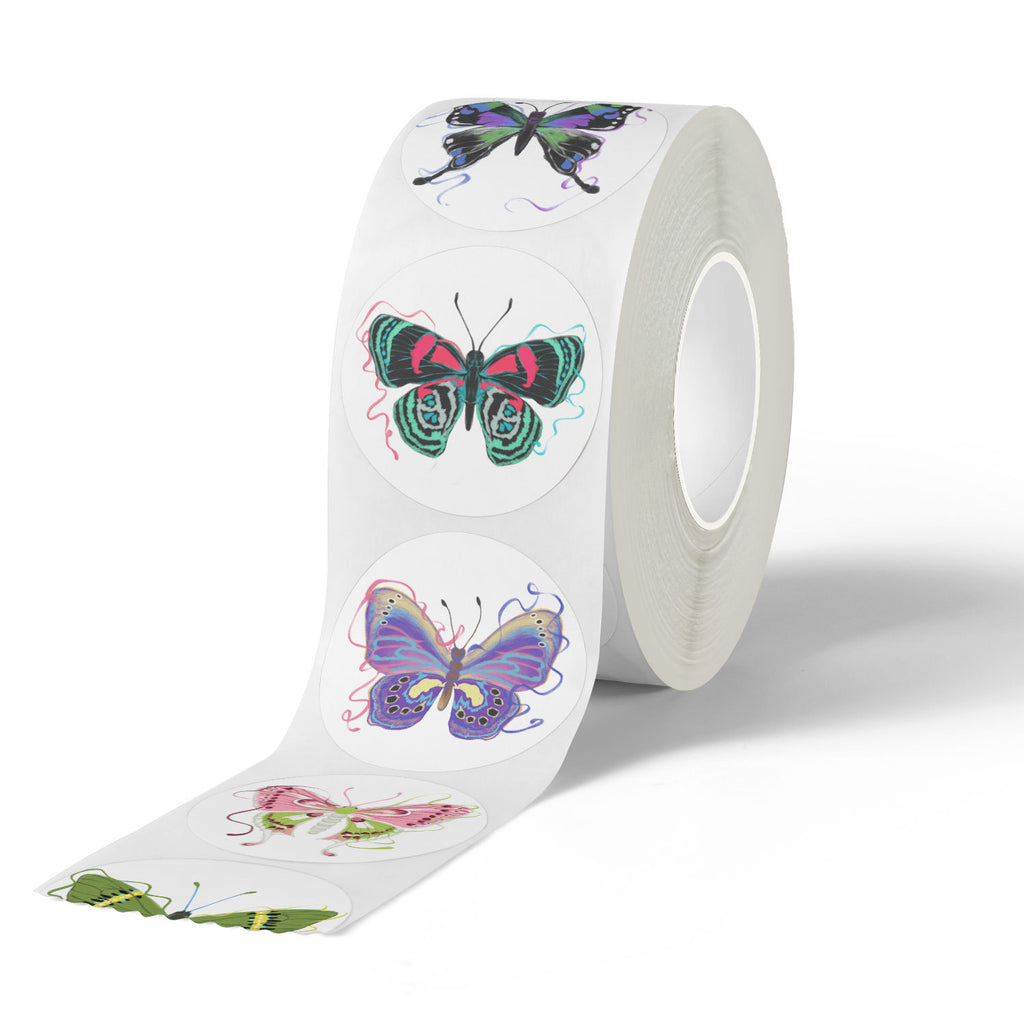 500 Stickers/bowknot sticker gift packaging box sealing sticker