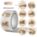 500 stickers/car transportation tool labels, children's cartoon reward, construction vehicles, excavators, forklifts, stickers