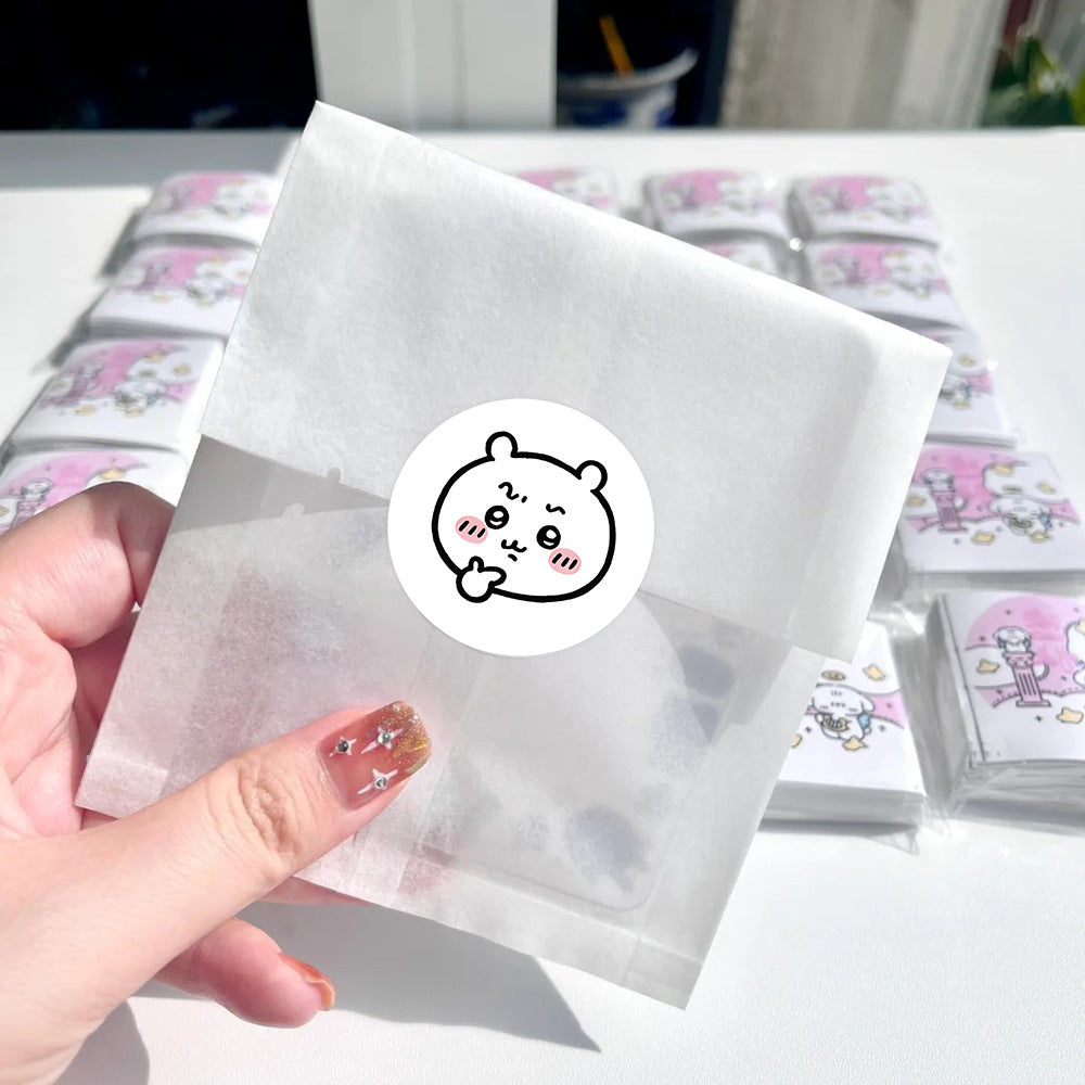 500 Stickers of Jiyikawa sealing stickers, cute handwriting material stickers for children