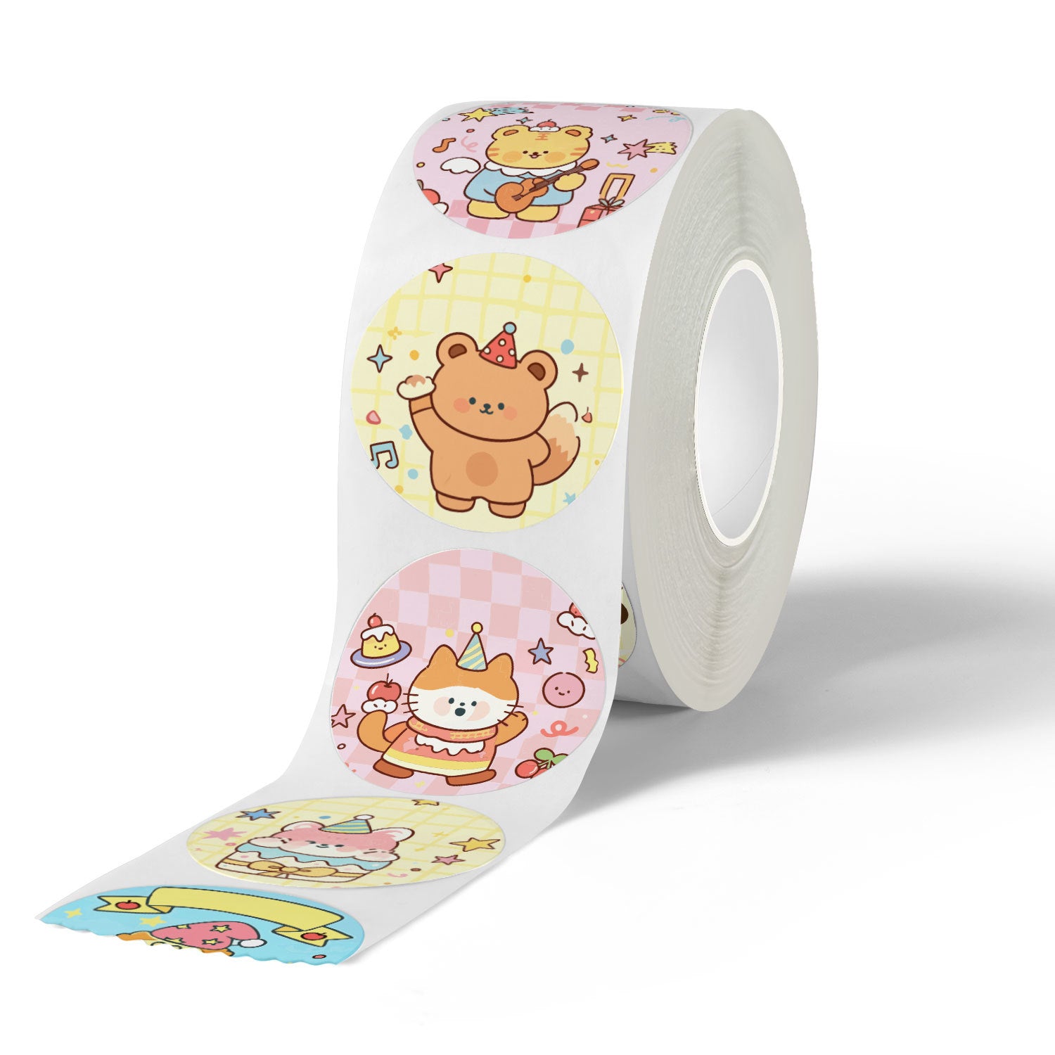 500 Stickers/ Children's cartoon cute stickers, festival DIY decorative sealing stickers