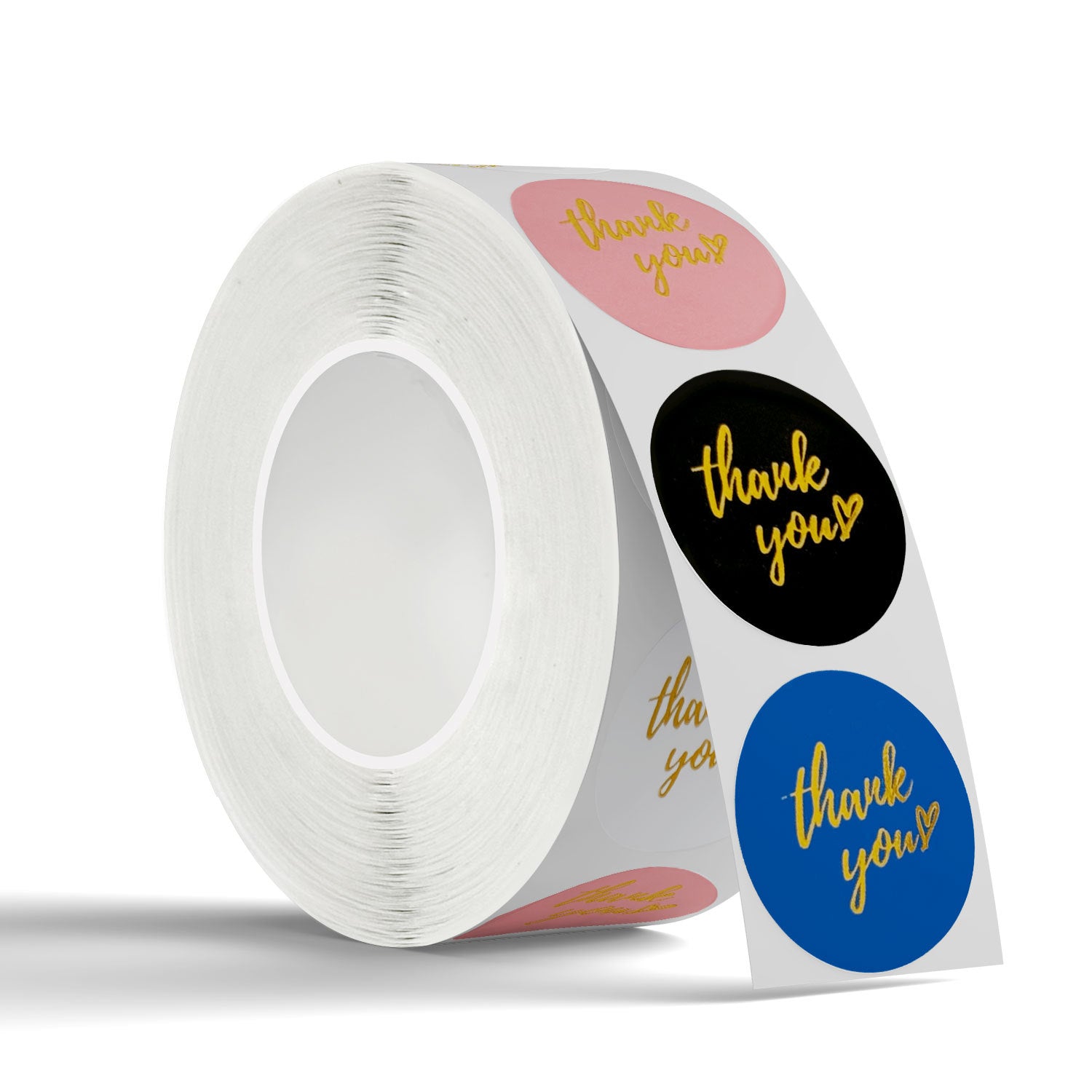500 Stickers/Thank you sticker, gold foil pink sticker, sealing sticker, festival wedding envelope decoration sticker