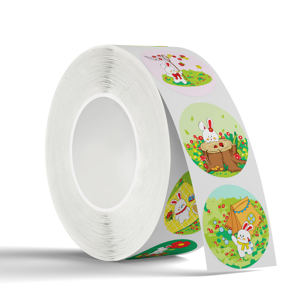 500 Stickers/Spring sticker, small and fresh, gift packaging box sealing sticker
