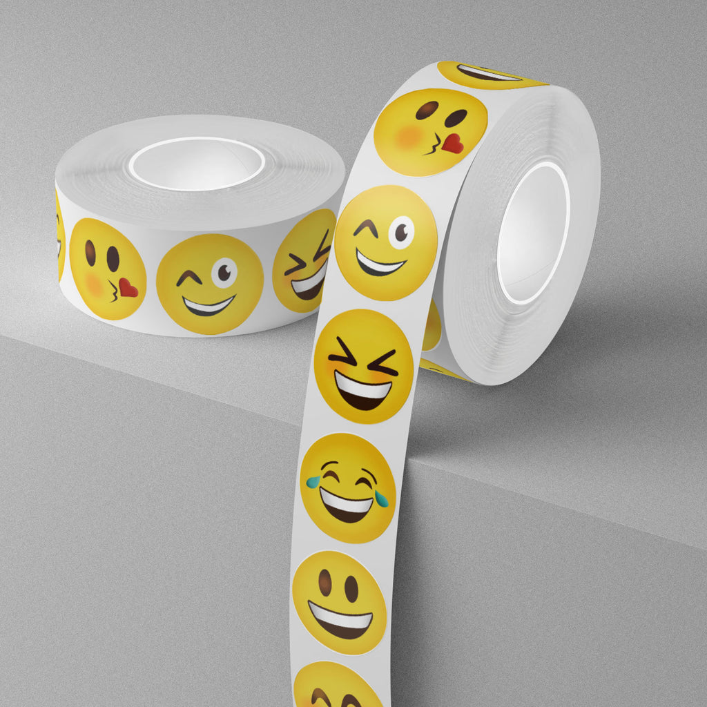 500 Stickers/children's stickers to encourage learning, smiley face emoji stickers