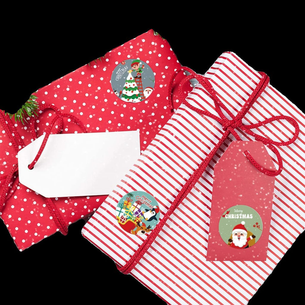 500 Stickers/Christmas decorations,decorative envelopes,gift seals,festive stickers