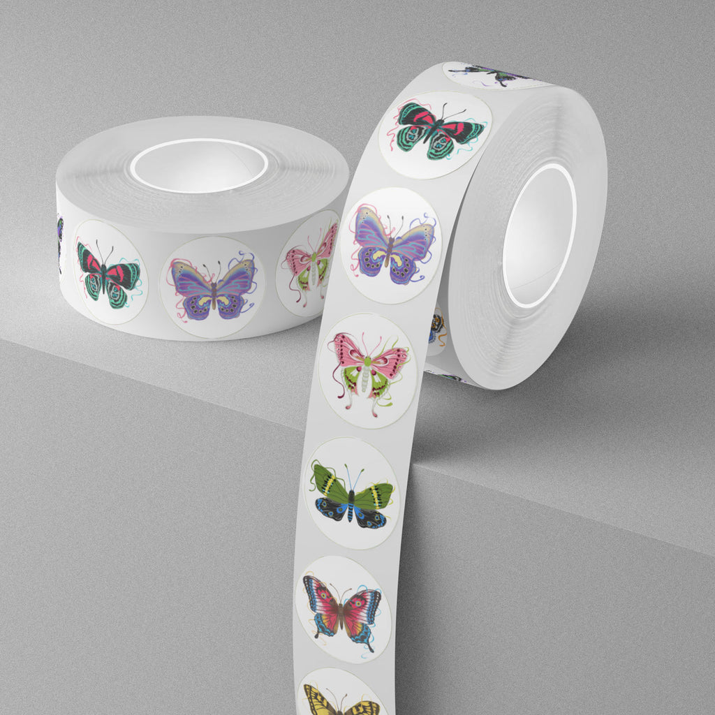 500 Stickers/bowknot sticker gift packaging box sealing sticker