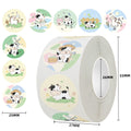 500 Stickers/Brave Ox, cute stickers, gift packaging, candy sealing stickers