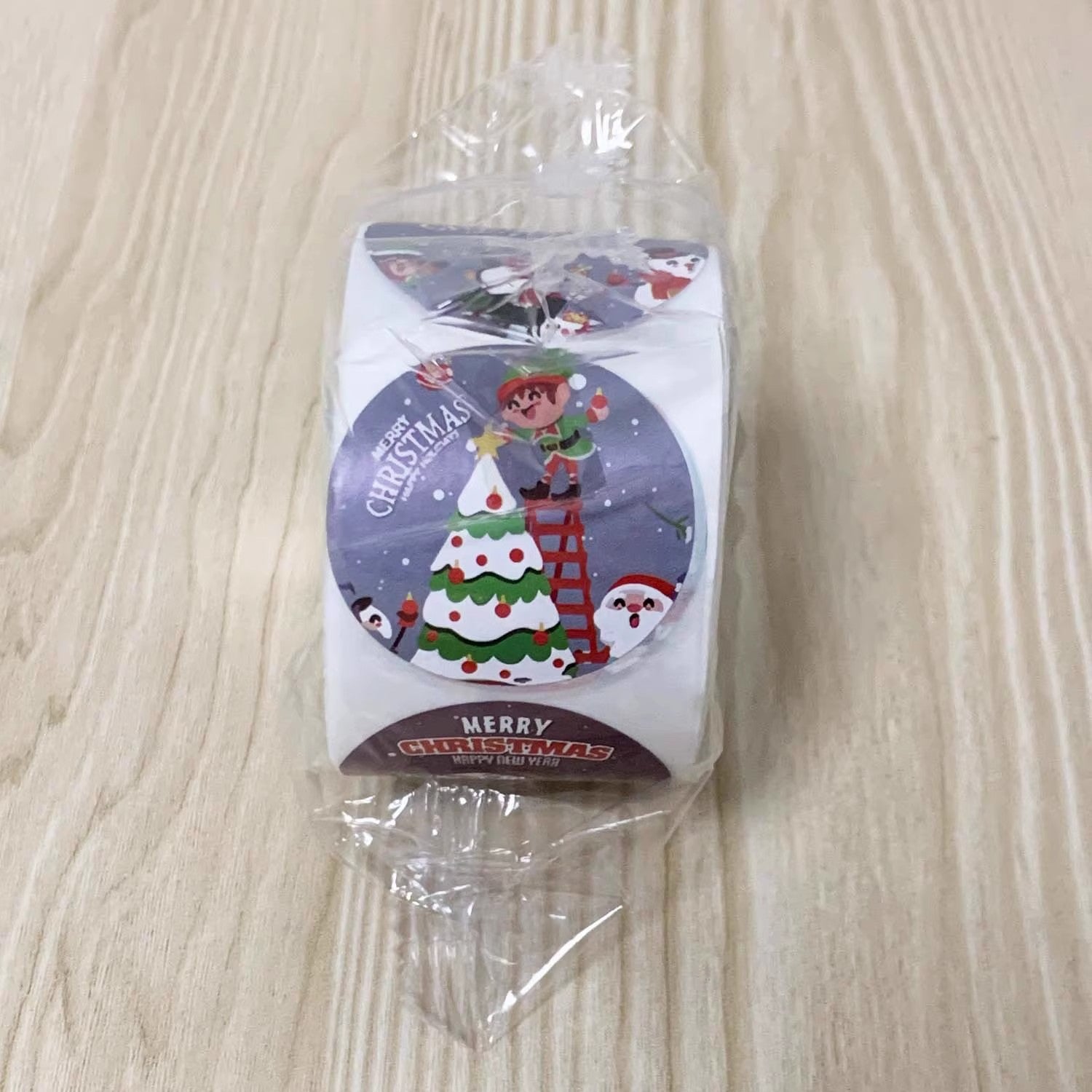500 Stickers/Christmas decorations,decorative envelopes,gift seals,festive stickers