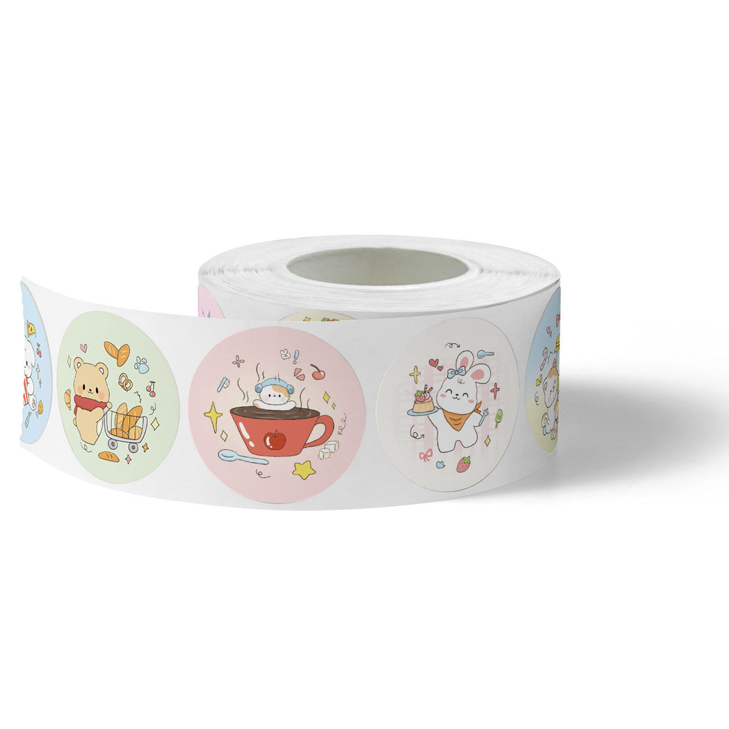 500 Stickers/cartoon children's stickers, student DIY decorative stickers, sealing stickers