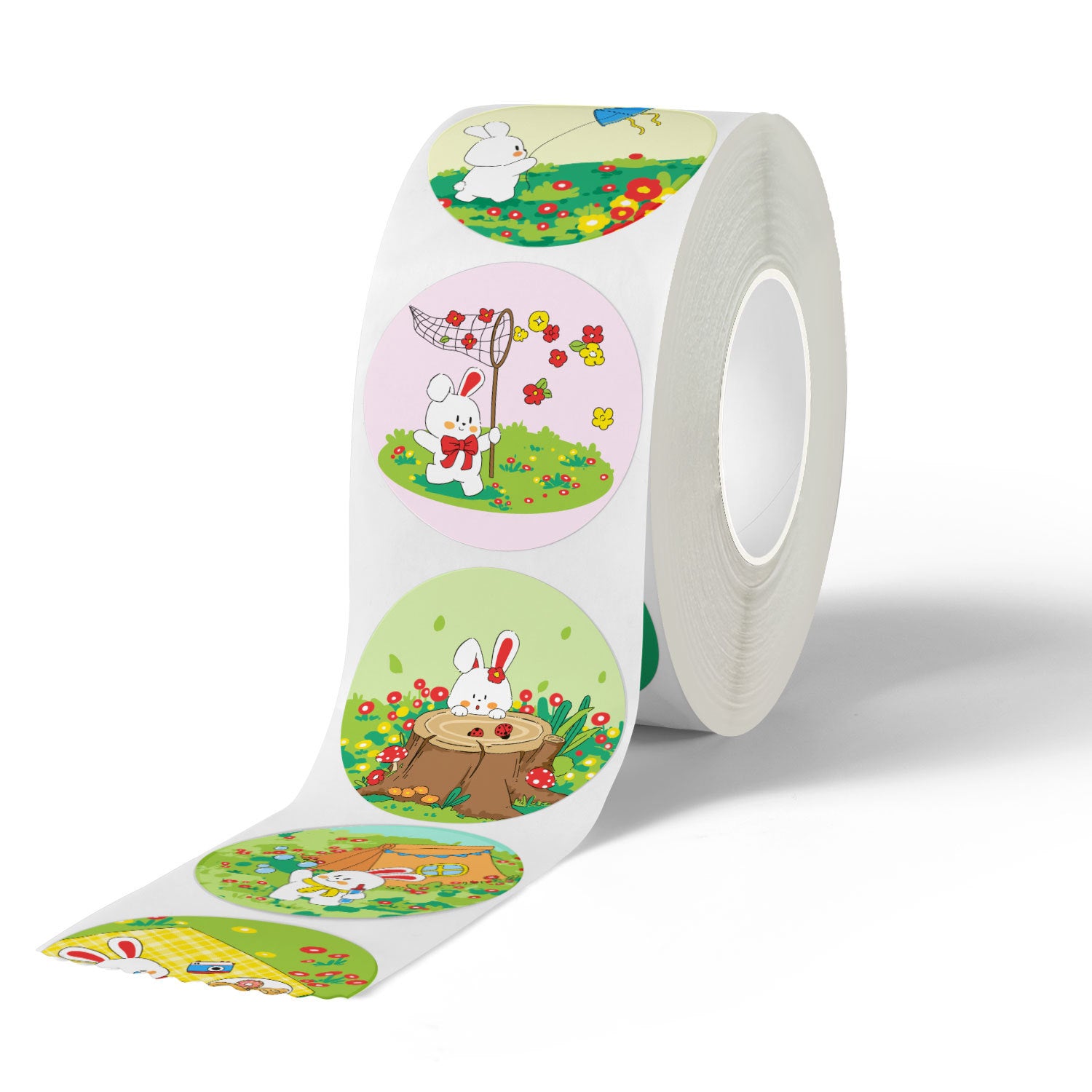 500 Stickers/Spring sticker, small and fresh, gift packaging box sealing sticker