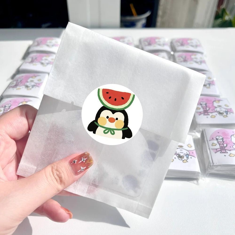 300 Stickers cartoon penguin roll stickers, adorable and creative decoration for DIY mobile phone case