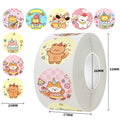 500 Stickers/ Children's cartoon cute stickers, festival DIY decorative sealing stickers